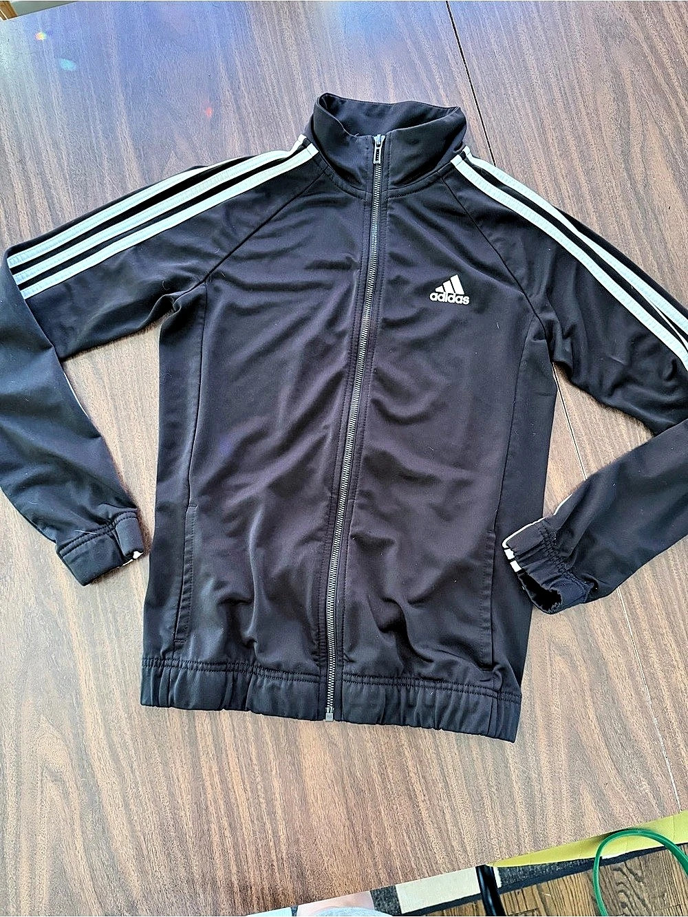 adidas Track Jacket Black & White